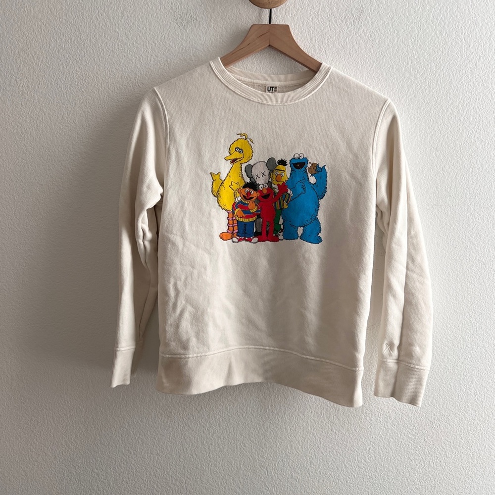 KAWS X Sesame Street UNIQLO Sweatshirt Crewneck Pullover